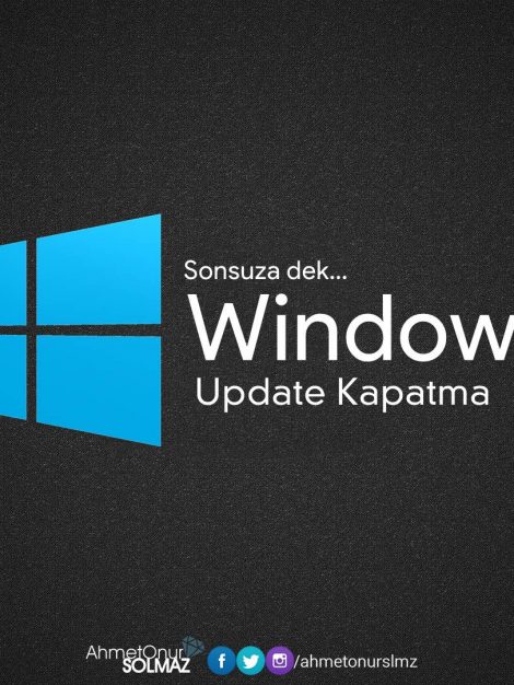 Windows Update kapatma