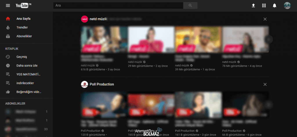 Youtube Yepyeni Tasarımı